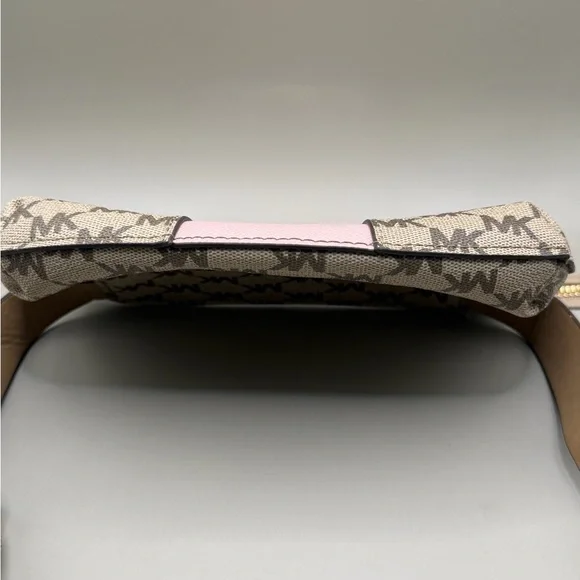 Michael Kors Brown And Pink Logo Belt Bag L/XL - Picture 6 of 9